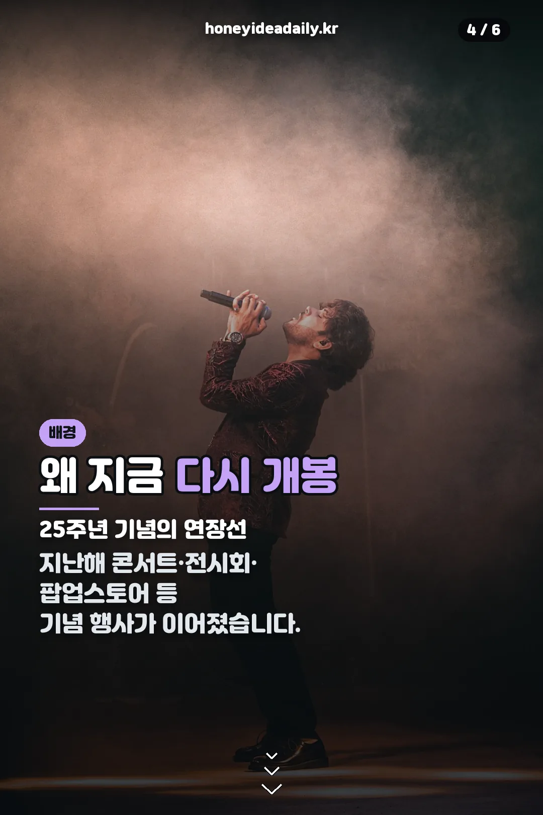 25주년 기념 배경