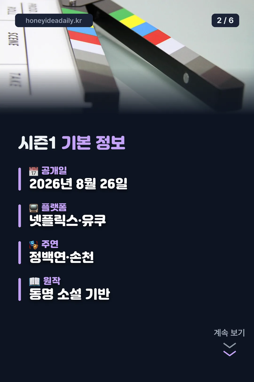 시즌1 기본 정보