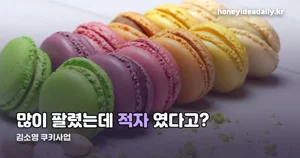 김소영 쿠키사업 — 10년 만에 접은 이유를 직접 밝혔다